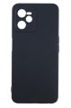 Realme C35 Premium Silicone Matte Soft Phone Case - Black - Phone Back Cover (Back Case Cover For Smartphone).