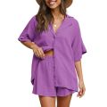 Ladies Breathable Cotton Crepe Top & Short Pant for Women – Smart and Subtle Dress. 
