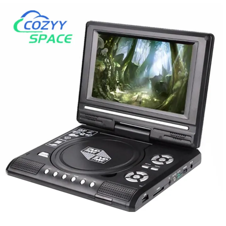 Portable DVD Player High Clarity Large Clear Screen EVD Player