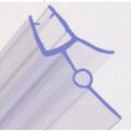 2pc Shower Door Seal Strip 6mm Water Deflector Shower screen Glass Door Water Barrier PVC Bathroom Shower Door Accessories.