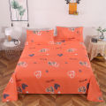 INC0 Thickened Brushed Bed Sheet Single Piece Spring and Autumn Bedding Three-Piece Set Student Single Double Bed King Size Sheet. 