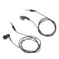 1Pc Earpiece 3.5mm Plug Single Side Headset Headphone Dual Channel Earphone for Laptop PC Headset Fengshi.
