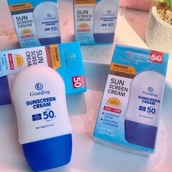 Guanjing%20Prevent%20Sun%20Damage%20Sunscreen%20Cream%20(Korean%20Glow%20Flora)%20-%20Image%202