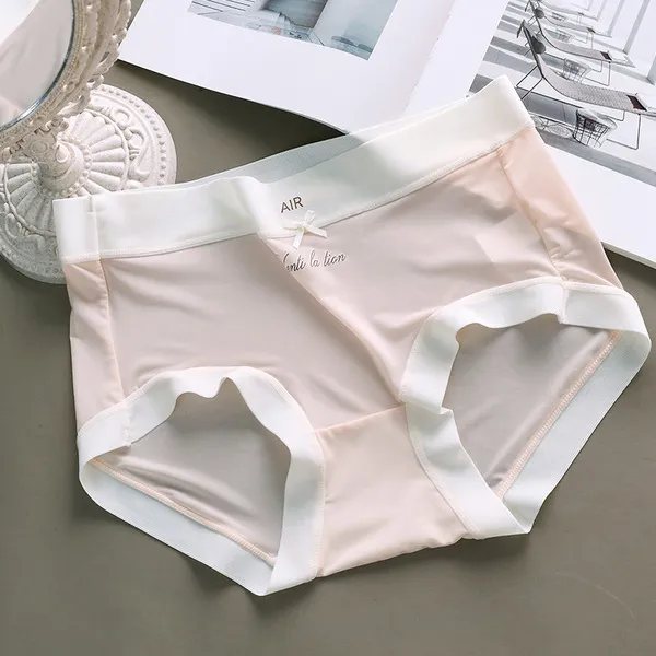 Air%20thin%20mid-waist%20ice%20silk%20seamless%20underwear%20women's%20new%20comfortable%20breathable%20pure%20desire%20style%20girl%20briefs%20-%20Image%203