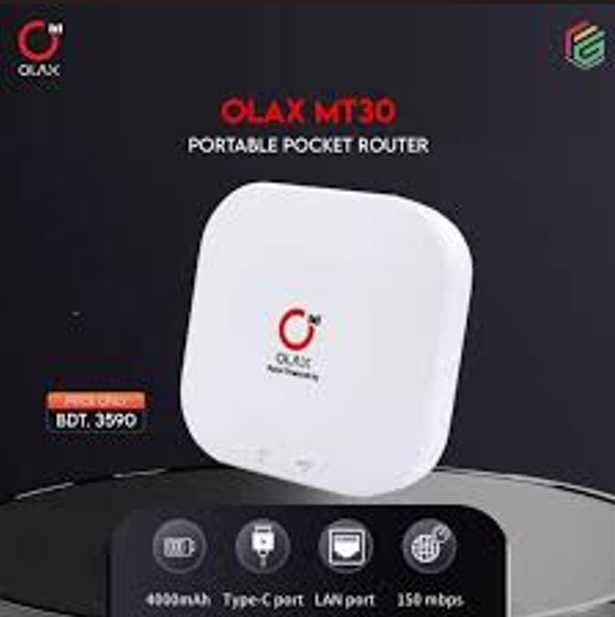 OLAX%20MT30%20150Mbps%20Portable%20Pocket%20Router%204000mah%20Battery%20-%20Image%202