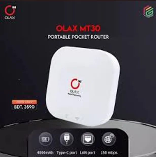 OLAX%20MT30%20150Mbps%20Portable%20Pocket%20Router%204000mah%20Battery%20-%20Image%202