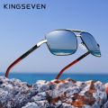 KINGSEVEN 2020 Aluminum Brand Pilot Polarized Sunglasses Men Women Fashion Frame Male Sun Glasses For Driving Oculos de sol.