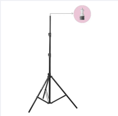 6 feet tripod stand for Ring Light, Videography, Photography, Tiktok, Studio Lighting, Equipment and Multipurpose Usage Markhor Traders