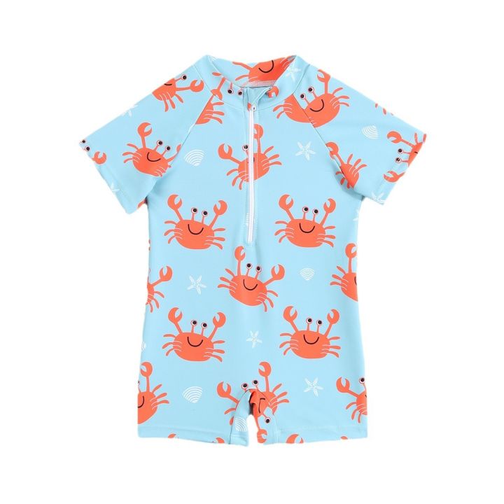 Children's%20swimsuits,%20boys'%20one-piece%20swimsuits,%20zippers,%20short-sleeved%20shorts,%20boxer%20cross-border%20supply,%20small%20crabs,%20children's%20swimsuits%20-%20Image%205