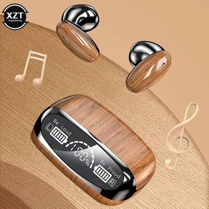 New%20Design%20M35%20Tws%20True%20Wireless%20Earbuds%20Stylish%20Wood%20Design%20Stereo%20Bluetooth%20Earphone%20Touch%20Contorl%20Large%20Led%20Screen%20Waterproof%20Headphones%20With%20Mic%20-%20Bluetooth%20Headphone%20-%20Image%205