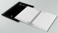 Death Note Premium Quality Waterproof Double Spiral Notebook With Black Backside - Notebook - bts.