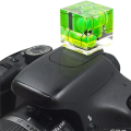 TWEXQNY Triple 3 Axis Hot Shoe Bubble Spirit Level Compatible for DSLR Camera (4 Pack).
