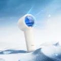Hoco HX63 Hand Fan with Digital Display – 5 Speed Levels | 2000mAh Battery | Mini Portable Fan | Charger Fan Price in Bangladesh | Lightweight & Ergonomic. 