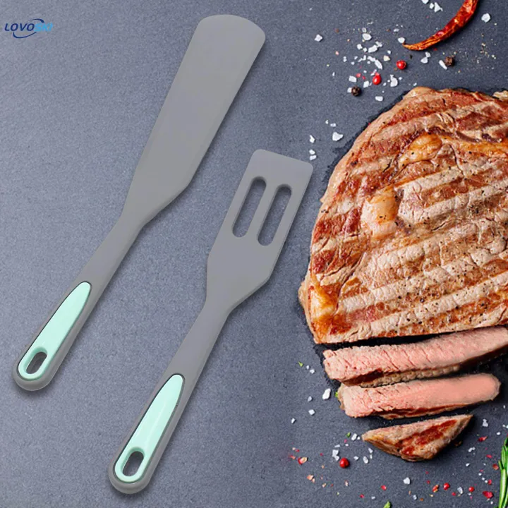 2x%20Cooking%20Spatula%20Set%20Silicone%20Nonstick%20Heat%20Resistant%20Steak%20Frying%20Turners%20-%20Image%205
