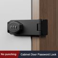 New Zinc Alloy Cabinet Password Locks Home Security 3 Digit Coded Combination Coded Lock Anti-Theft Hardware Coded Lock Drawer.