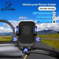 Outtobe Outdoor Motorcycle / Electric Bike / Bicycle 360° Rotation Automatic Lock Phone Holder Multifunctional Phone Mount Rotation Cycling Bracket Universal Mountain Bike Handlebar Stem Phone Holder. 