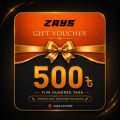 Zays Special Digital Gift Voucher – Best Gift for Any Occasion | Instant Delivery & Huge Savings.