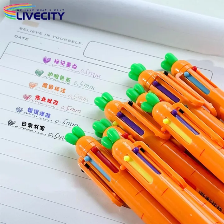 Signing%20Pen%20Carrot%20Shaped%20Ballpoint%20Pen%206%20Color%20Retractable%20Stationery%20Pen%20for%20School%20Smooth%20Writing%20Ideal%20for%20Southeast%20Asian%20Buyers%20-%20Image%208