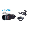 【Latest Style】 1 Piece 18 Times Magnification Telephoto Lens, External Camera Accessory for. 