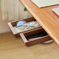 under Desk Drawer Wooden Large Capacity Table Hidden under Desk Storage Box. 