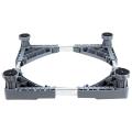 1 PCS Washing Machine Stand Multi-Functional Adjustable Base Bathroom Accessories for Dryer Refrigerator D.