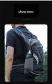 Cycling backpack water bag suit mountain bike bag outdoor leisure travel backpack riding equipment with high wear resistance.