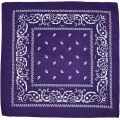 Fashion Hip Hop 100% Cotton Bandana Square Scarf 54cm*54cm Black Red Paisley Headband Printed For Women/Men/Boys/Girls.