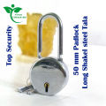 Extra Long Shekel steel Tala 50 mm Padlock 06 levers 3 keys Heavy Duty Padlock for Home & Office.. 