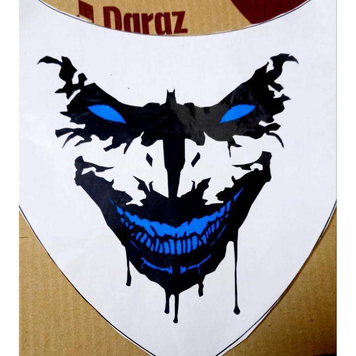 Headlight Jokar Sticker for Motorcycle. Face