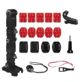 For GoPro hero6/5/4 Motorcycle Helmet Chin Mount Camera Holder Set. 