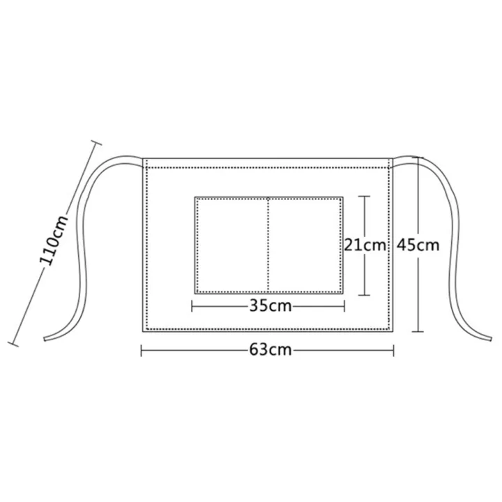 Cotton%20Waist%20Apron%20With%20Pockets%20Premium%20Waterproof%20Anti-oil%20Anti-fouling%20Dust-proof%20Cooking%20Apron%20-%20Image%206