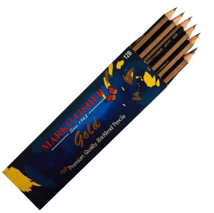 12B%20Pencil%20Marko%20Fisher%20Blacklead%20Pencil%2012%20Piece%20-%20Image%202