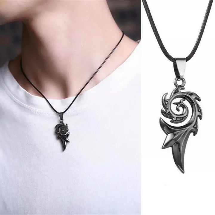 Black%20Rope%20Chain%20Stainless%20Steel%20Men%20Flame%20Dragon%20Pendant%20Necklace%20For%20Men%20-%20Image%207