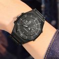 LIGE New Dual display Watches For Men Casual Sports Chronograph Quartz Big Dial Wrist Watch Silicone Waterproof Digital Clock. 