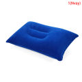 Inflatable Air Pillow Bed Sleeping Camping Pillow PVC Nylon Neck Pillow. 