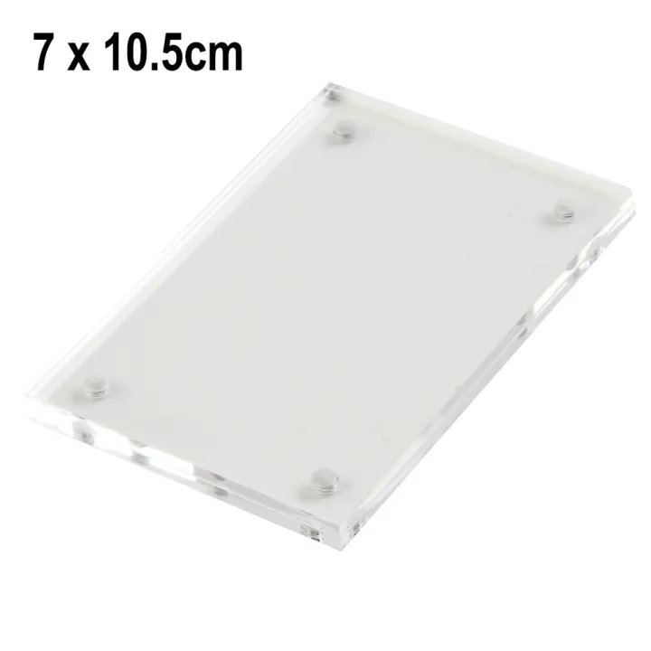 Transparent%20Acrylic%20Photo%20Frame%20Magnetic%20Poster%20Display%20Stand%20Bedroom%20Wall%20Decoration%20Table%20Picture%20Frame%20-%20Image%202