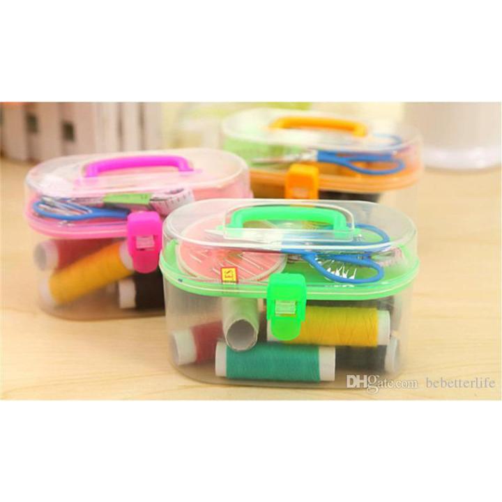 Household Sewing Tool Box - Transparent