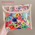 Candy Color Seamless Tie Set Simple Fashion Rubber Band High Elasticity Ponytail Hair Rope. 