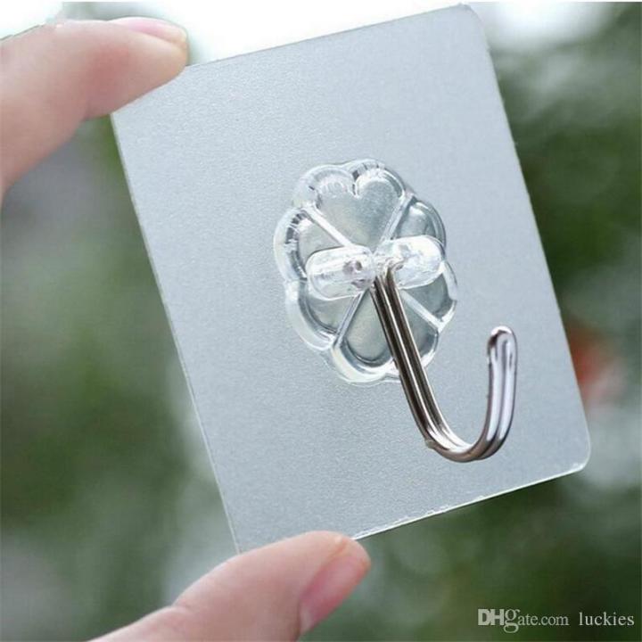 20 pcs Wall Hook Magic Paste Hooks for hanging wall stick hooks - Pure Mall
