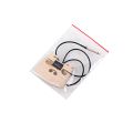 JAERBEE 2Pcs Violin Bridge with Internally Mounted Piezo Pickup for 4/4 Full Size Electric Violin Parts Replacement. 