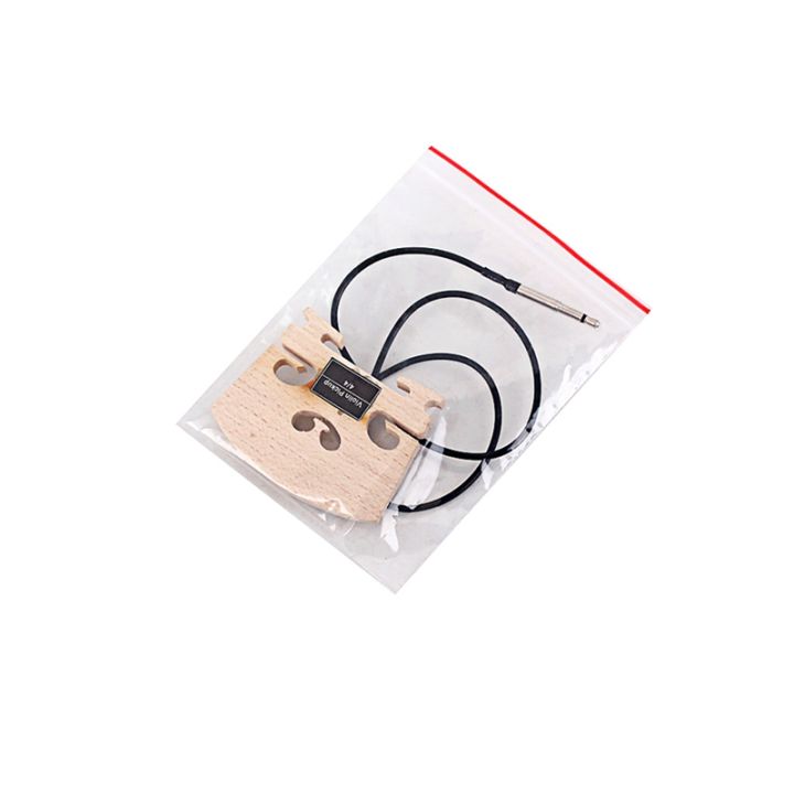 JAERBEE%202Pcs%20Violin%20Bridge%20with%20Internally%20Mounted%20Piezo%20Pickup%20for%204/4%20Full%20Size%20Electric%20Violin%20Parts%20Replacement%20-%20Image%206