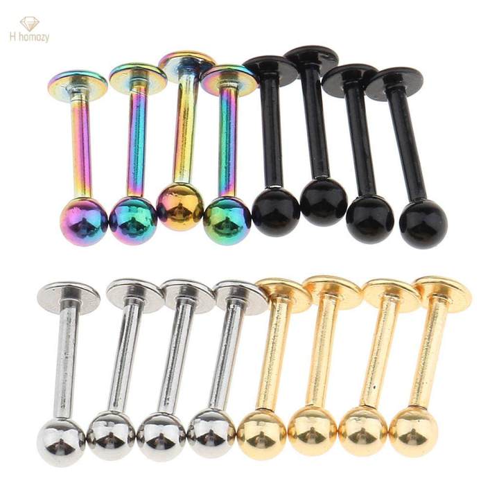 16Pcs%20Stainless%20Steel%20Lip%20Ring%20Ball%20Tongue%20Bars%20Rings%20Barbell%20Body%20Piercing%20-%20Image%203