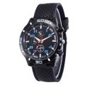 New wish foreign trade sports silicone fashion racing business quartz men's watch watch wholesale. 