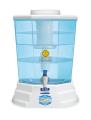 Gold Plus Gravity Based UF Water Purifier 20L - White and Sky Blue. 