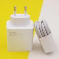 New For xiaomi 67W charger EU Fast Charge Power Adapter 6A Type C Cable For Xiaomi mi 11 Ultra poco f3 Redmi note 10 11 k40 pro.
