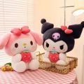 26Cm Plushies Sanrio Kuromi My Melody Plush Dolls Toys Cute Strawberry Stuffed Animals Plush Toy Pillow Bedroom Decoration Gift Honoria.