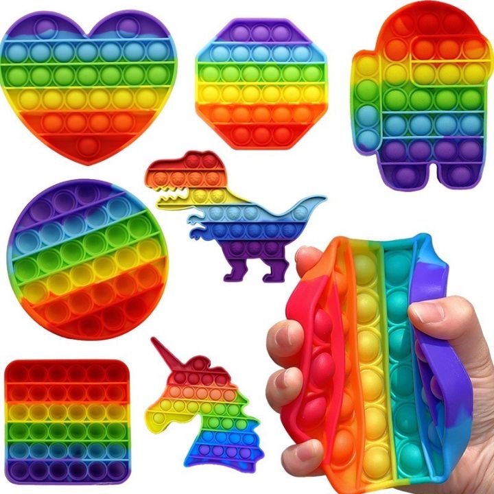 Push Pop Bubble Fidget Toy Entertaining Stress Relief Toy