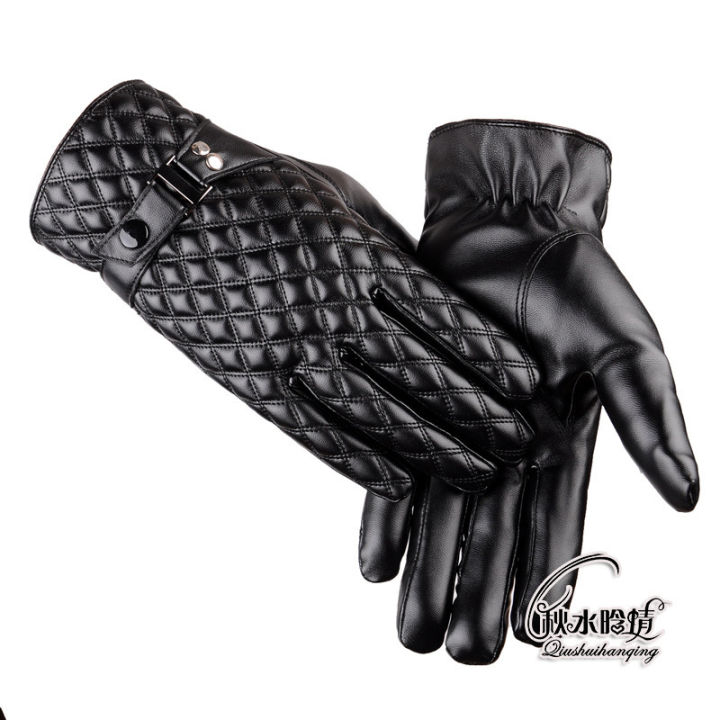 %E3%80%90Versatile%E3%80%91%20Screen%20Leather%20Gloves%20Men%20Outdoor%20Riding%20Tram%20Black%20Autumn%20and%20Winter%20Thin%20Fleece%20Warm%20Gloves%20Wholesale%20Live%20Stream%20Supply%20-%20Image%207