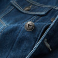 Winter Men's Denim Jacket Thicken Fleece Warm Coats Fashion Classic Lapel Slim Biker Jeans Jacket Outwear Male Brand Clothing. 