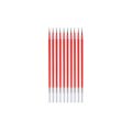 0.5mm Classic Blue Red Black Ink Replaceable Refill Neutral Pen Cartridge Office School Writing Stationery Bullet Tip Needle Tube Tip Ink Rods Gel Pen Refills.